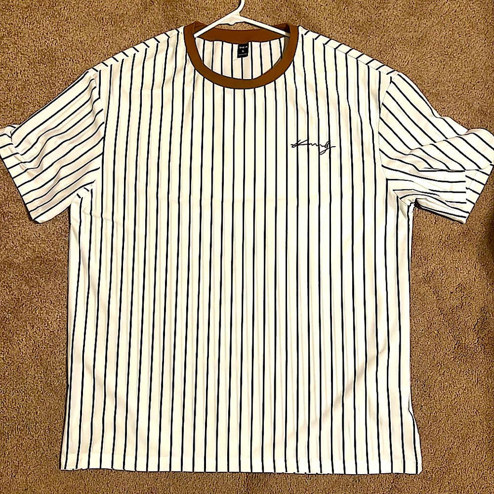 XL pinstripe SHIEN tee